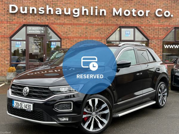 Volkswagen T-Roc Hatchback, Petrol, 2020, Black