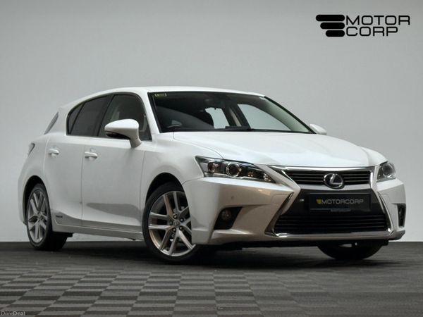Lexus CT Hatchback, Petrol Hybrid, 2017, White