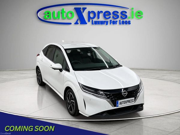 Nissan Note Hatchback, Petrol Hybrid, 2024, White