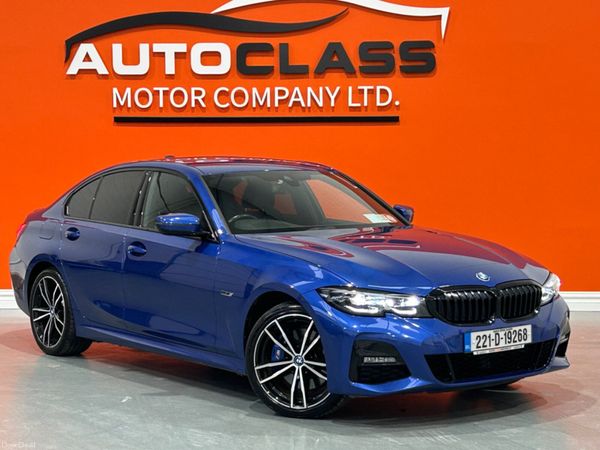 BMW 3-Series Saloon, Petrol Plug-in Hybrid, 2022, Blue