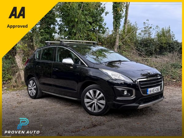 Peugeot 3008 MPV, Diesel, 2014, Black