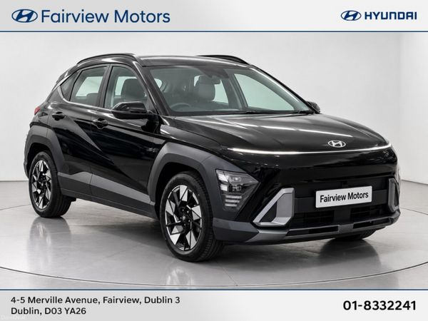 Hyundai KONA SUV, Petrol Hybrid, 2024, Black