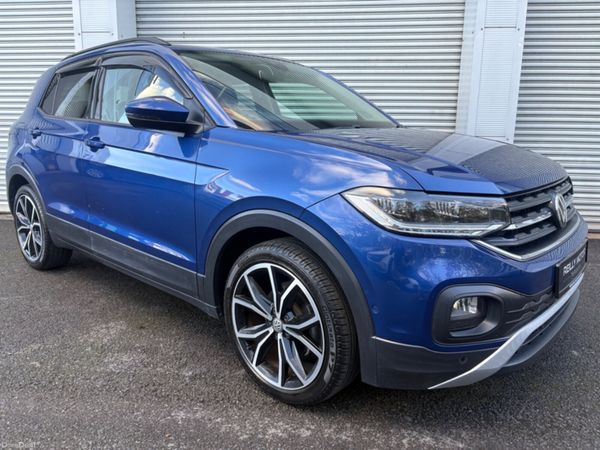 Volkswagen T-Cross Hatchback, Petrol, 2020, Blue