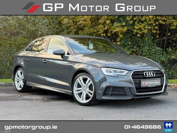 Audi A3 Saloon, Petrol, 2018, Grey