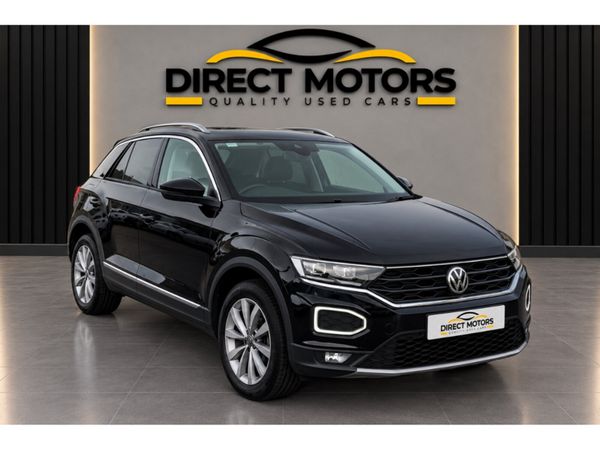 Volkswagen T-Roc Hatchback, Petrol, 2021, Black