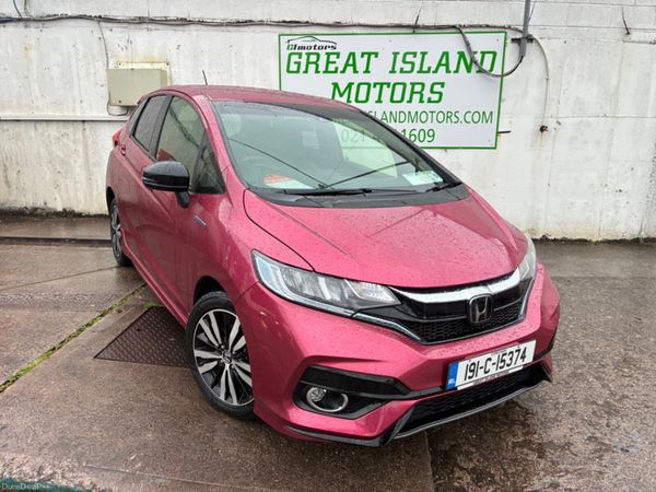 Honda Fit Hatchback, Petrol Hybrid, 2019, Pink