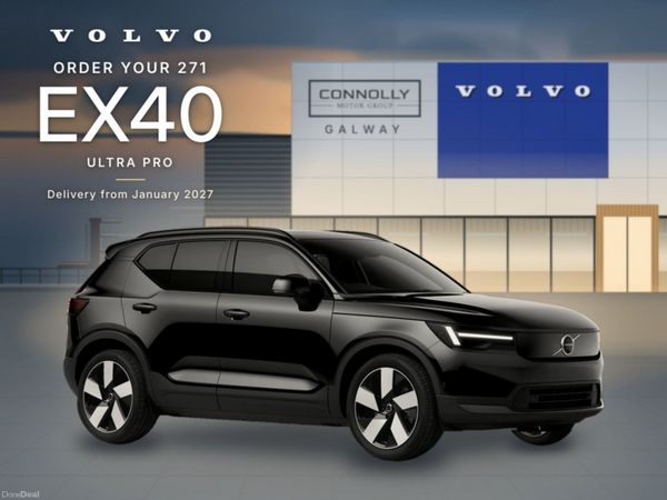 Volvo EX40 SUV, Electric, 2027, Black
