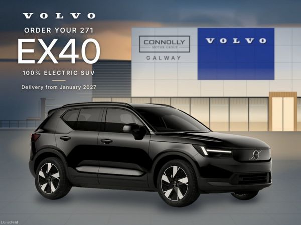 Volvo EX40 SUV, Electric, 2027, Black