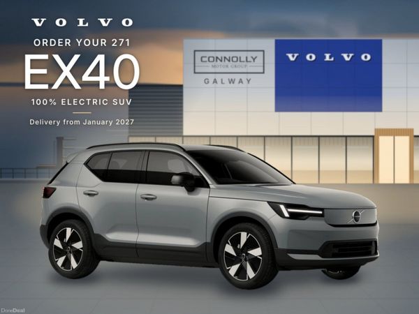 Volvo EX40 SUV, Electric, 2027, Grey