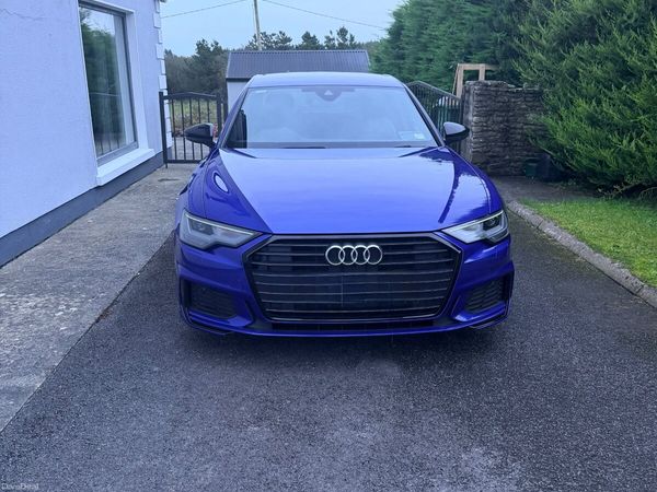 Audi A6 Saloon, Diesel, 2023, Blue