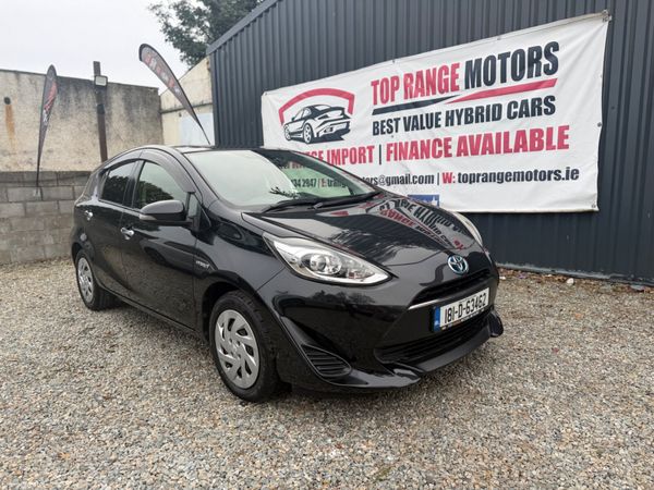 Toyota Aqua Hatchback, Petrol Hybrid, 2018, Black