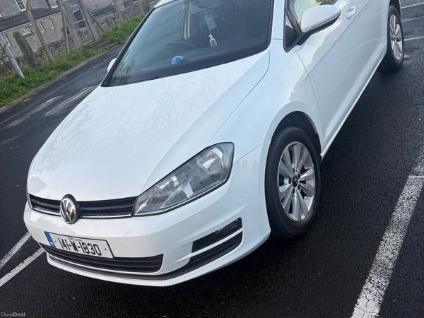 Volkswagen Golf Estate, Petrol, 2014, White