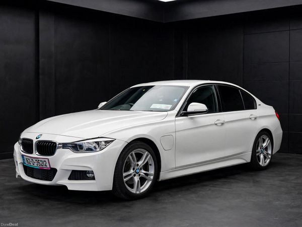BMW 3-Series Saloon, Petrol Plug-in Hybrid, 2016, White