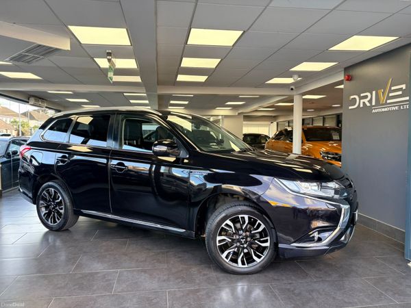 Mitsubishi Outlander SUV, Petrol Plug-in Hybrid, 2017, Black