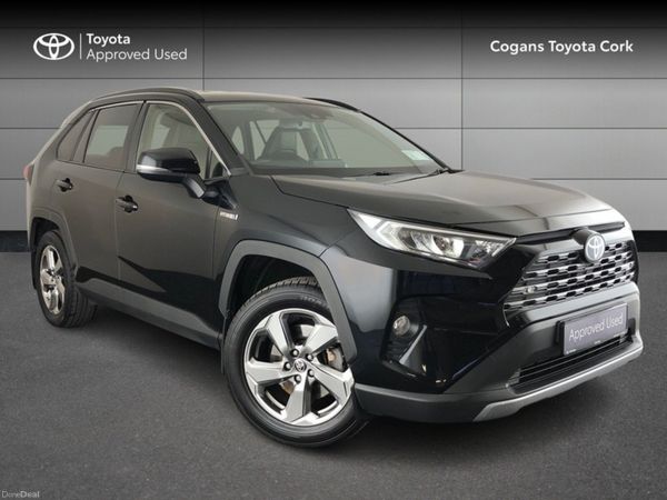 Toyota RAV4 SUV, Petrol Hybrid, 2021, Black