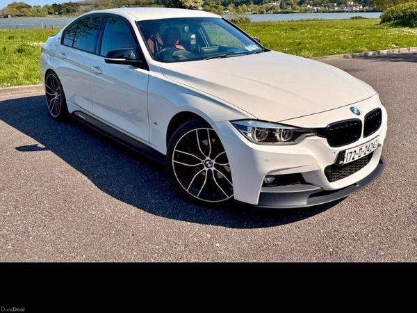 BMW 3-Series Saloon, Petrol Plug-in Hybrid, 2017, White