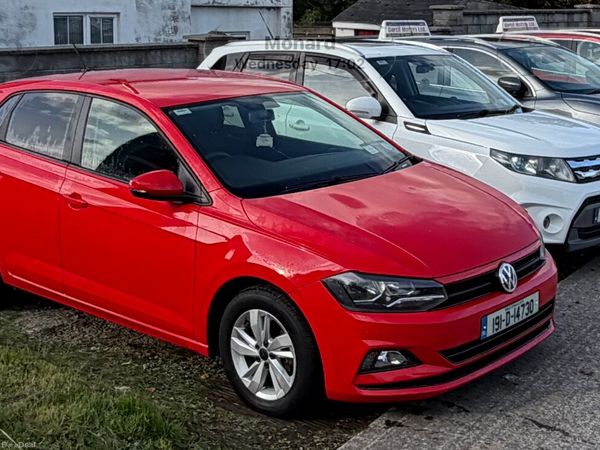 Volkswagen Polo Hatchback, Diesel, 2019, Red