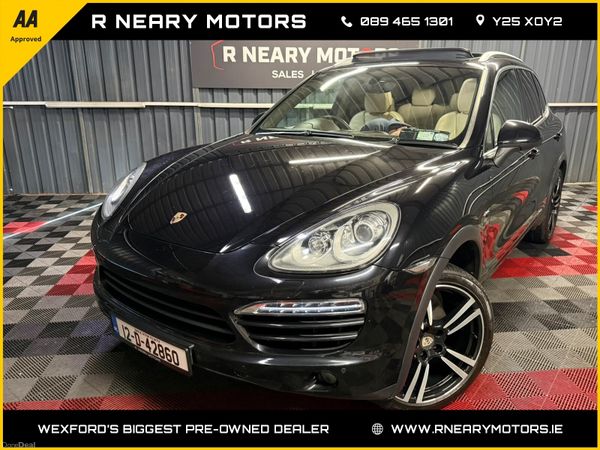 Porsche Cayenne SUV, Diesel, 2012, Black