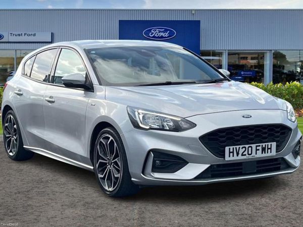 Ford Focus Hatchback, Petrol, 2020, Silver