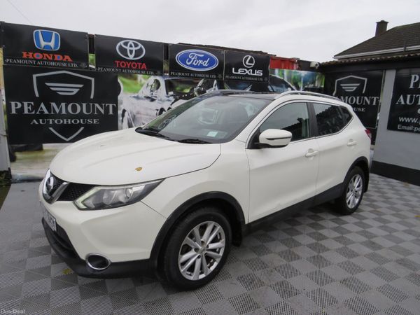 Nissan Qashqai Hatchback, Diesel, 2016, White