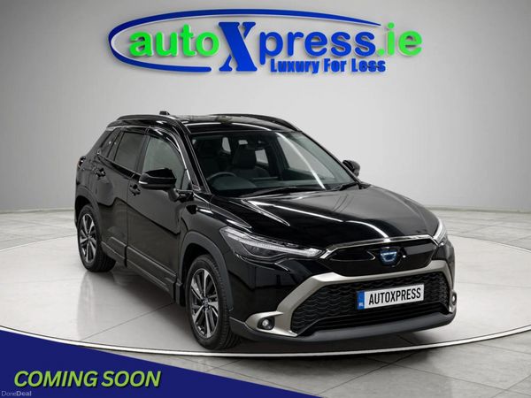 Toyota Corolla Cross SUV, Petrol Hybrid, 2023, Black