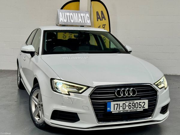 Audi A3 Saloon, Petrol, 2017, White