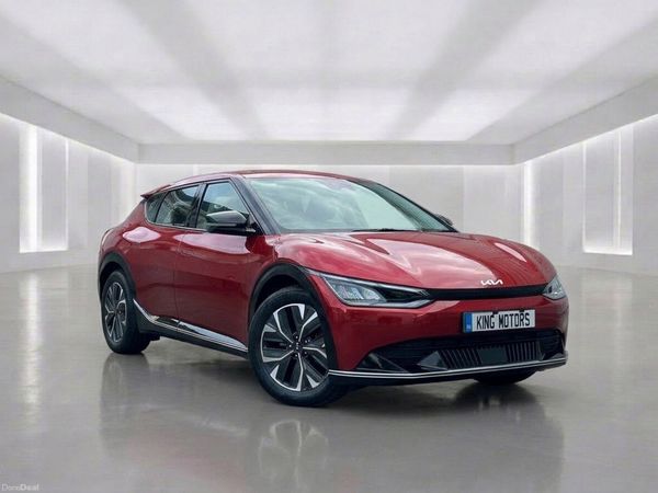 Kia EV6 Hatchback, Electric, 2022, Red
