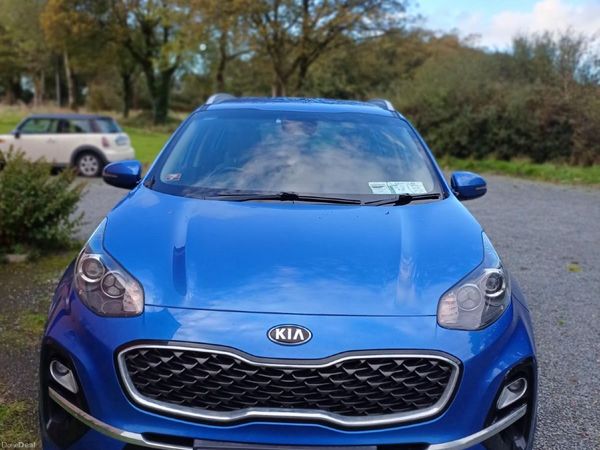 Kia Sportage SUV, Diesel, 2019, Blue