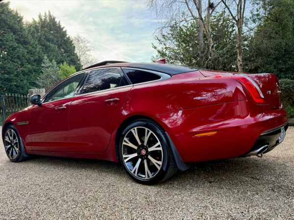 Jaguar XJ Saloon, Diesel, 2016, Red