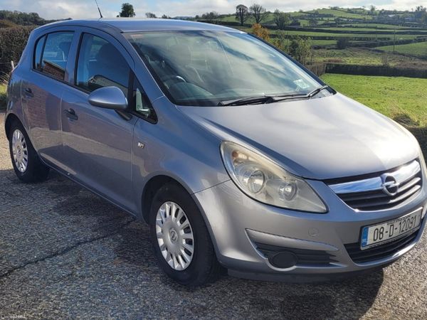 Opel Corsa Hatchback, Petrol, 2008, Silver