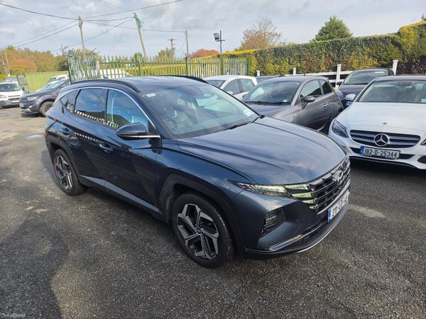 Hyundai Tucson SUV, Petrol Hybrid, 2021, Blue