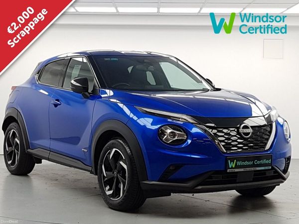 Nissan Juke SUV, Petrol Hybrid, 2024, Blue