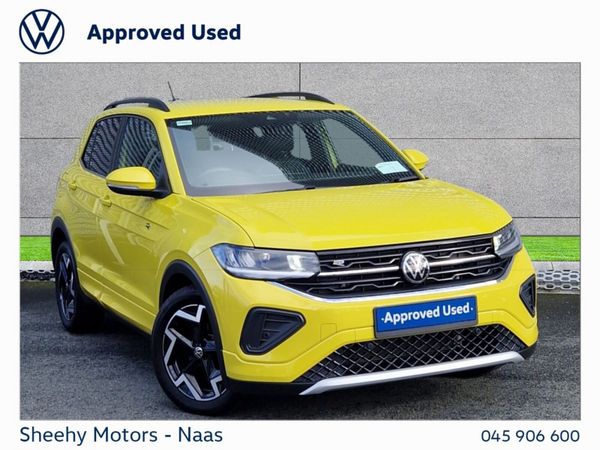 Volkswagen T-Cross SUV, Petrol, 2025, Yellow