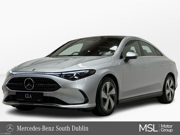 Mercedes-Benz CLA Saloon, Petrol Hybrid, 2026, Silver