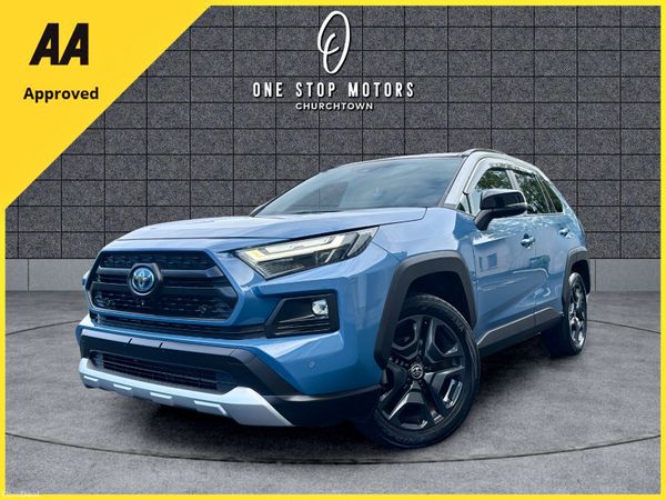 Toyota RAV4 SUV, Petrol Hybrid, 2023, Blue
