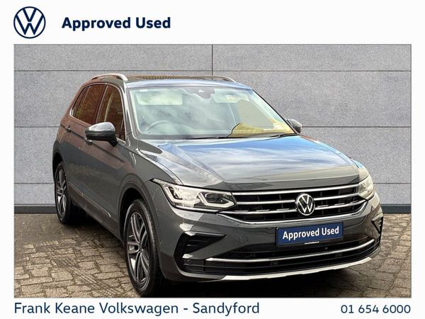 Volkswagen Tiguan SUV, Petrol Plug-in Hybrid, 2022, Grey