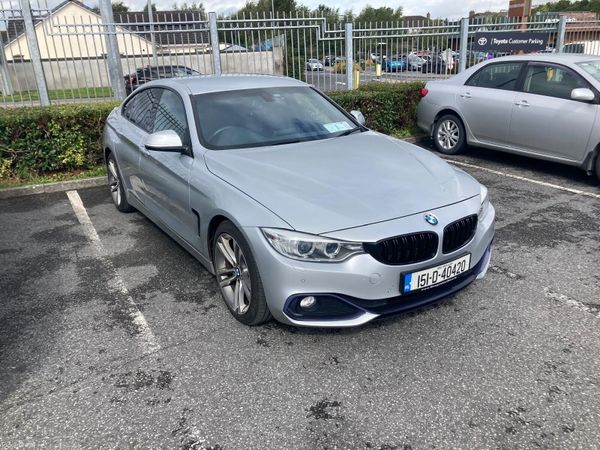 BMW 4-Series Coupe, Diesel, 2015, Silver