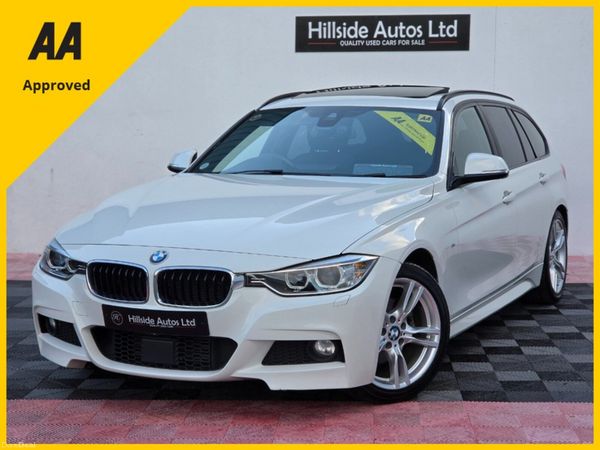 BMW 3-Series Estate, Diesel, 2015, White
