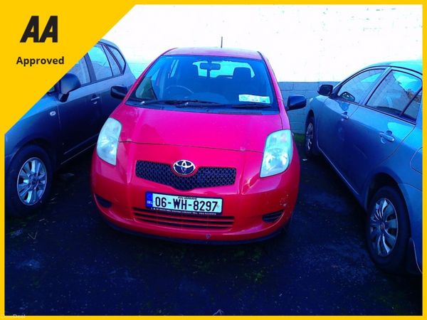 Toyota Yaris Hatchback, Petrol, 2006, Red