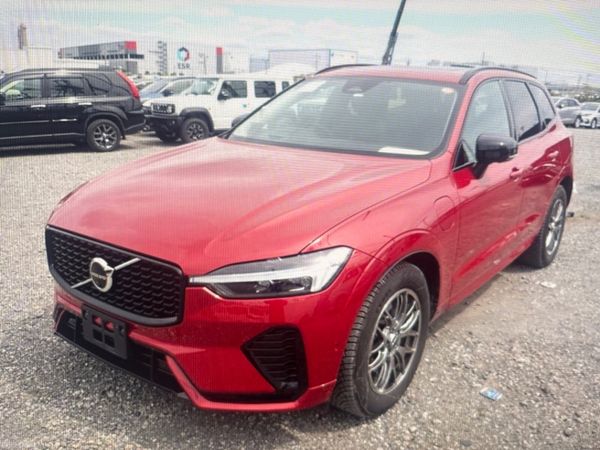 Volvo XC60 SUV, Petrol Plug-in Hybrid, 2022, Red