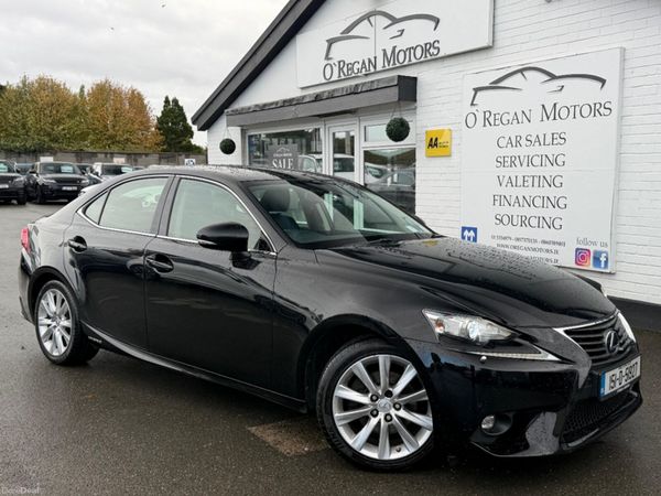 Lexus IS Saloon, Petrol Hybrid, 2015, Black