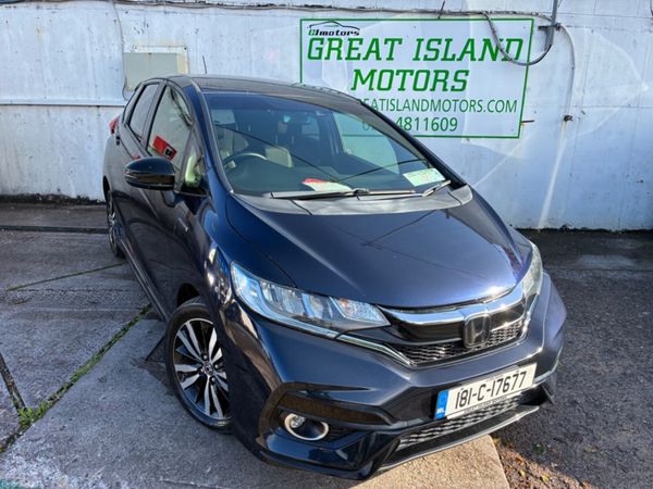 Honda Fit Hatchback, Petrol Hybrid, 2018, Blue