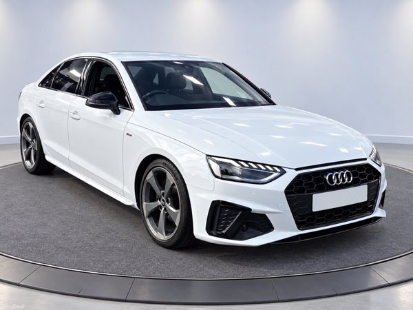 Audi A4 Saloon, Diesel Hybrid, 2021, White