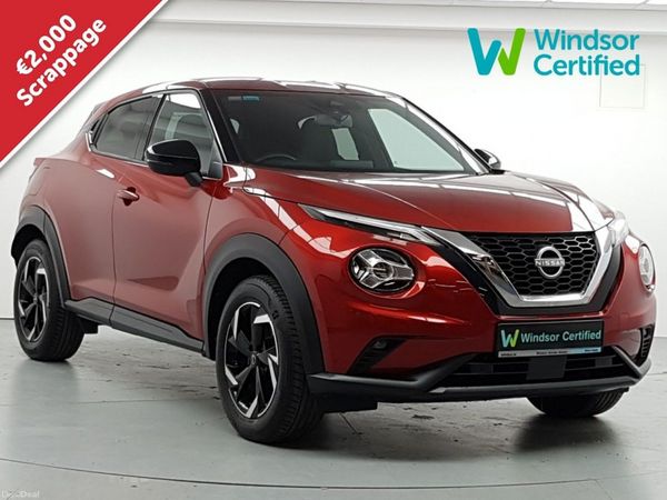 Nissan Juke SUV, Petrol, 2024, Red