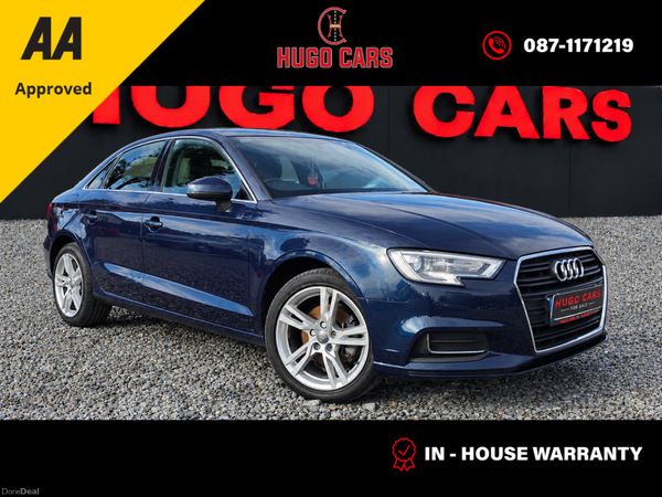 Audi A3 Saloon, Diesel, 2018, Blue