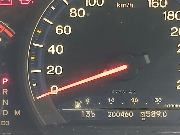 Honda Accord Saloon, Petrol, 2007, Black