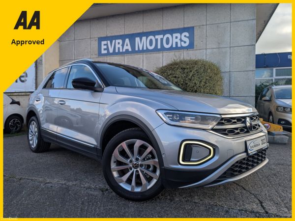 Volkswagen T-Roc SUV, Petrol, 2023, Silver