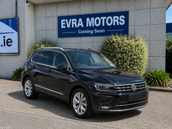 Volkswagen Tiguan SUV, Diesel, 2019, Black