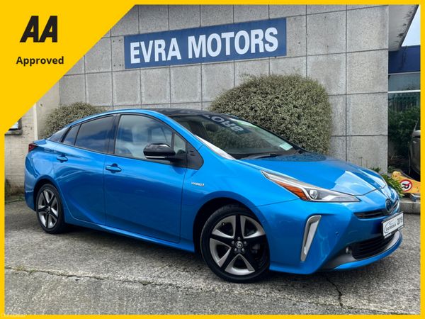 Toyota Prius Saloon, Petrol Hybrid, 2019, Blue