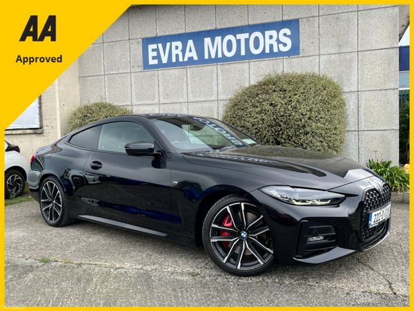 BMW 4-Series Coupe, Diesel, 2022, Black